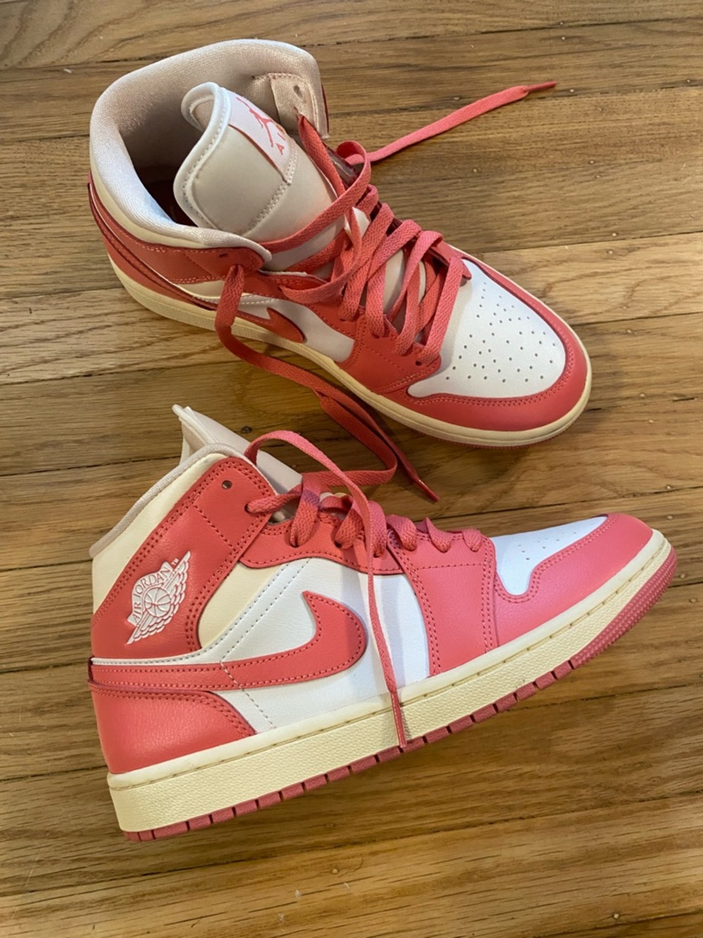 NEW Nike Air Jordan 1 Mid Guava Ice Women's